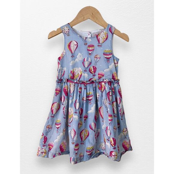 Cath Kidston Hot Air Balloons Dress, Ages 1-2 - Picture 1 of 8